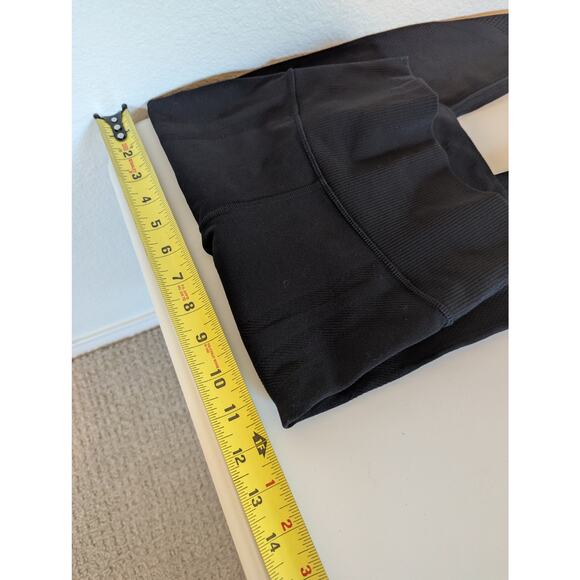 Athleta Mudra 7/8 Tight Black Mesh Panel Leggings Women Size XS Yoga Workout - Picture 11 of 11